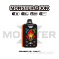 Savage Monster Z 30000 พัฟ vape disposer